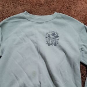 Blue Graphic Sweatshirt